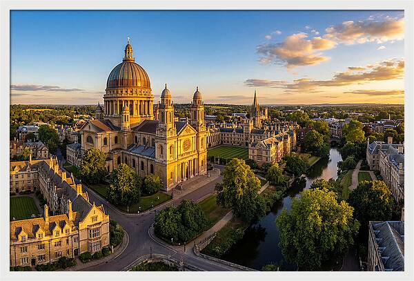 Notre Dame Basilica At Sunset