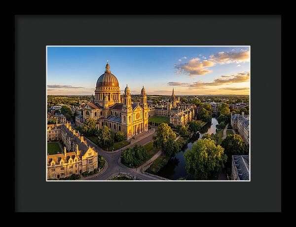 Notre Dame Basilica At Sunset