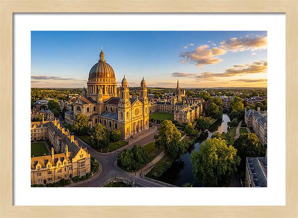Notre Dame Basilica At Sunset