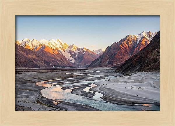 Nubra Valley At Golden Hour
