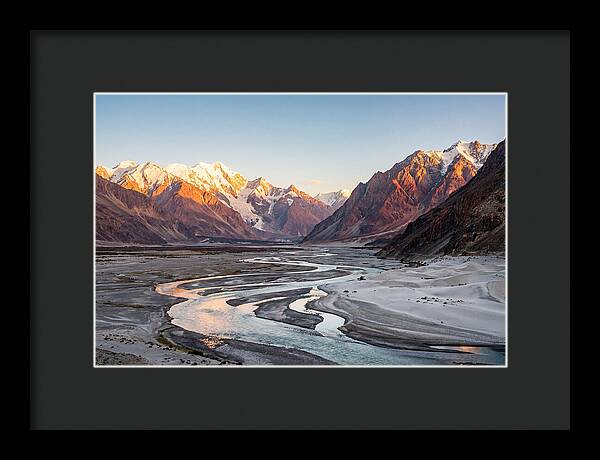 Nubra Valley At Golden Hour