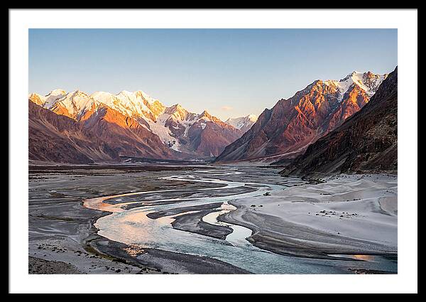 Nubra Valley At Golden Hour