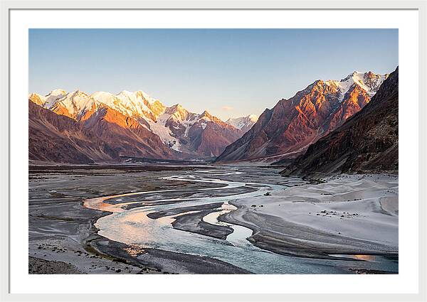 Nubra Valley At Golden Hour