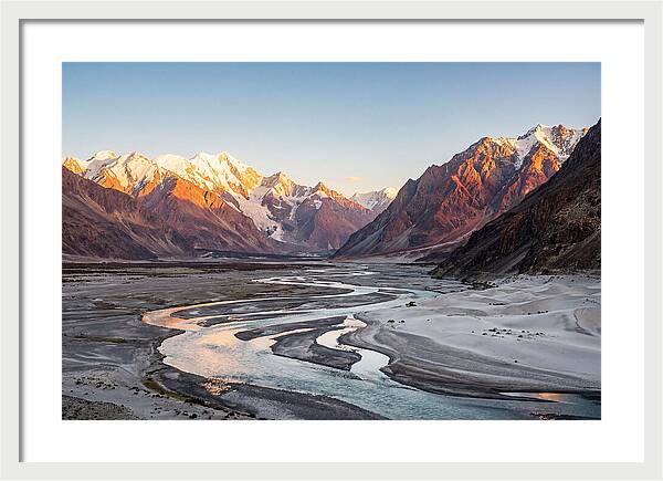 Nubra Valley At Golden Hour