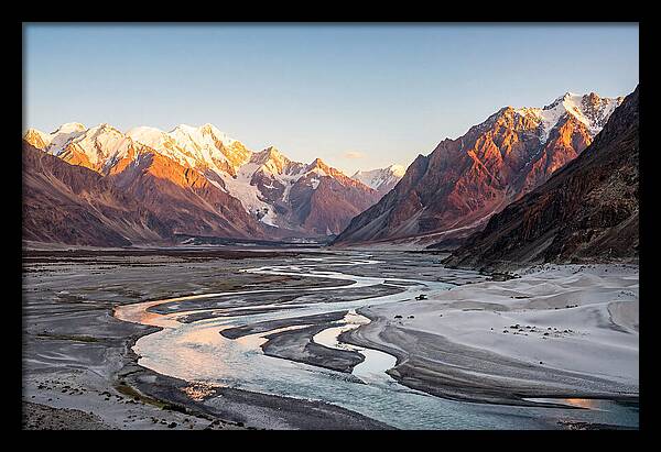 Nubra Valley At Golden Hour