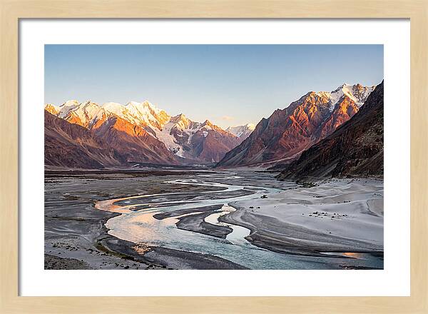 Nubra Valley At Golden Hour