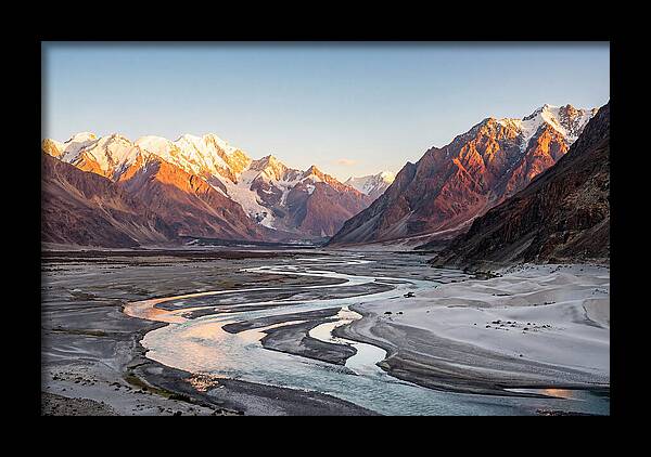 Nubra Valley At Golden Hour