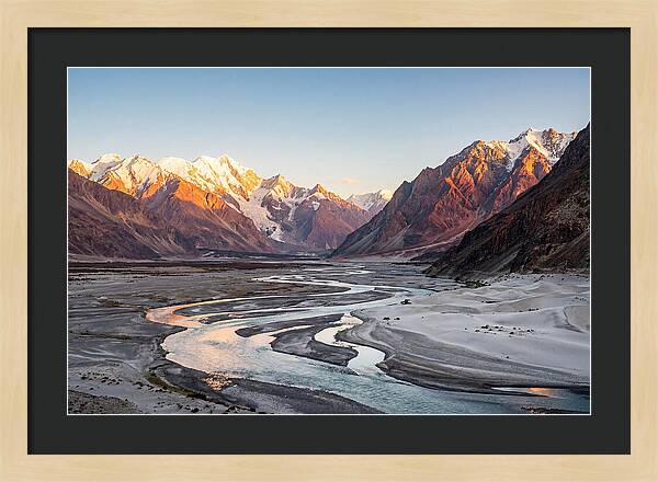 Nubra Valley At Golden Hour