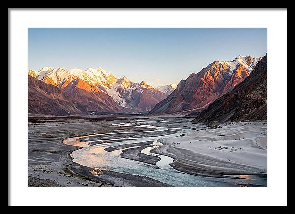 Nubra Valley At Golden Hour