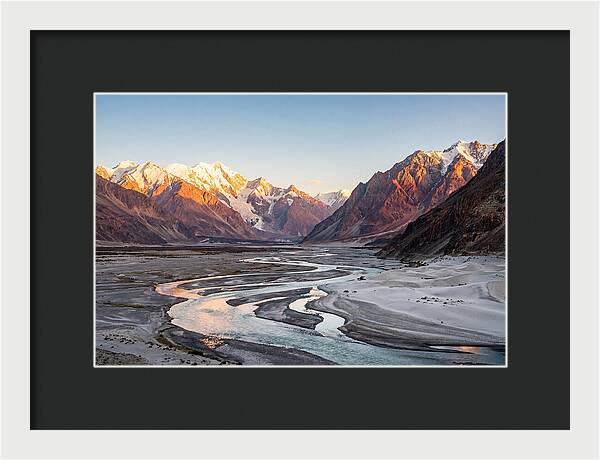 Nubra Valley At Golden Hour
