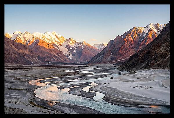 Nubra Valley At Golden Hour