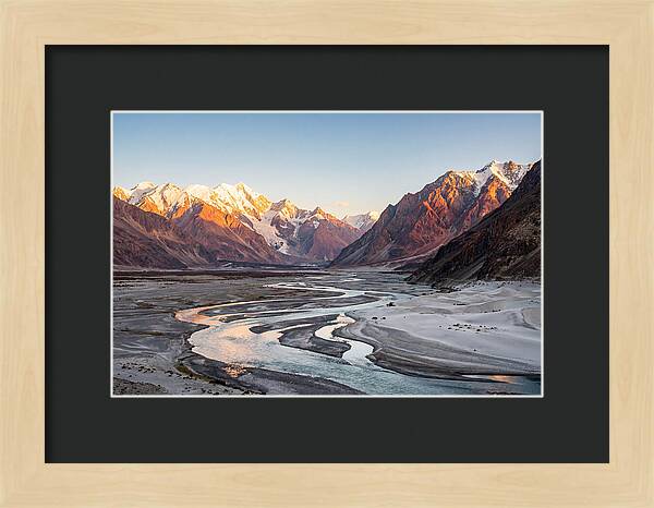 Nubra Valley At Golden Hour