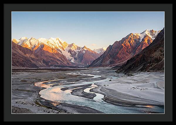 Nubra Valley At Golden Hour