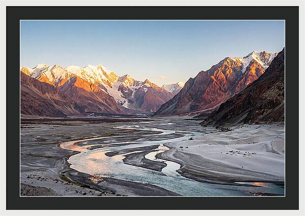 Nubra Valley At Golden Hour
