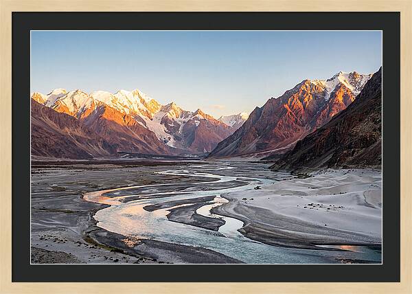 Nubra Valley At Golden Hour