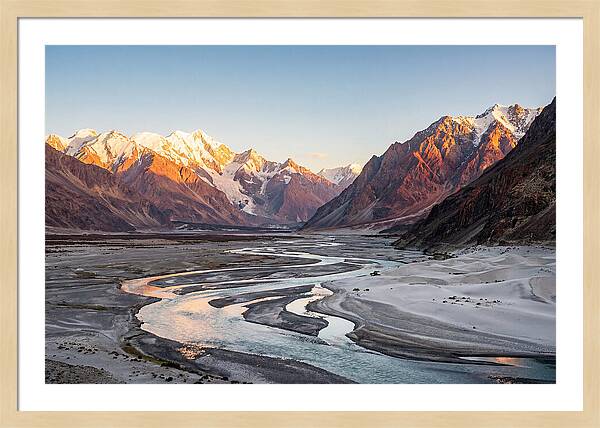 Nubra Valley At Golden Hour