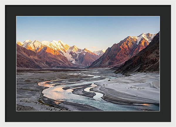 Nubra Valley At Golden Hour