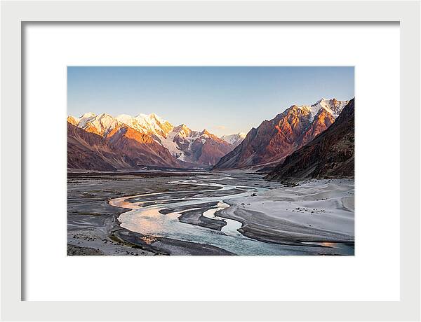 Nubra Valley At Golden Hour