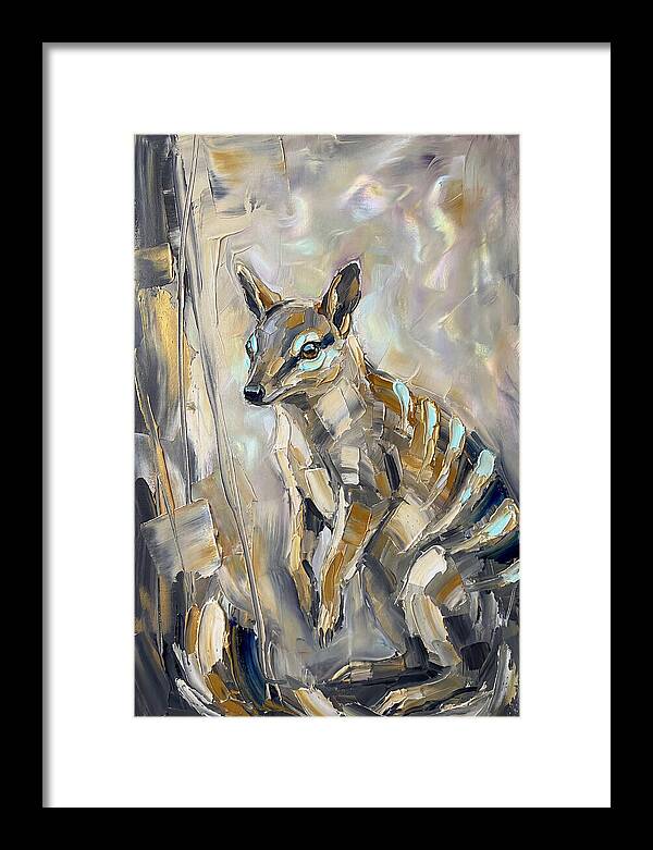 Numbat In Abstract Hues