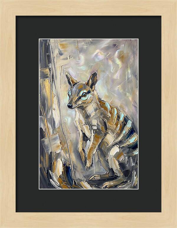 Numbat In Abstract Hues