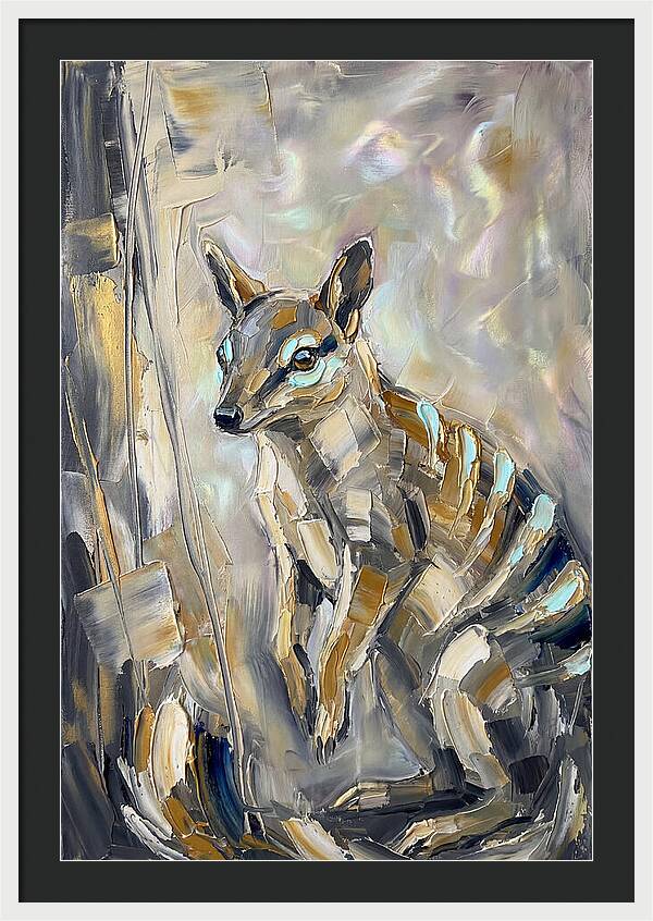 Numbat In Abstract Hues