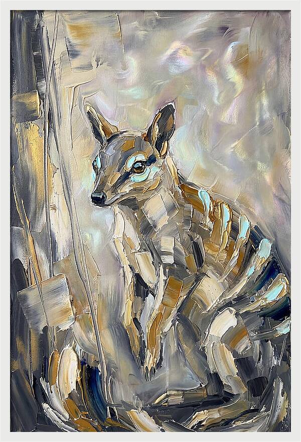 Numbat In Abstract Hues