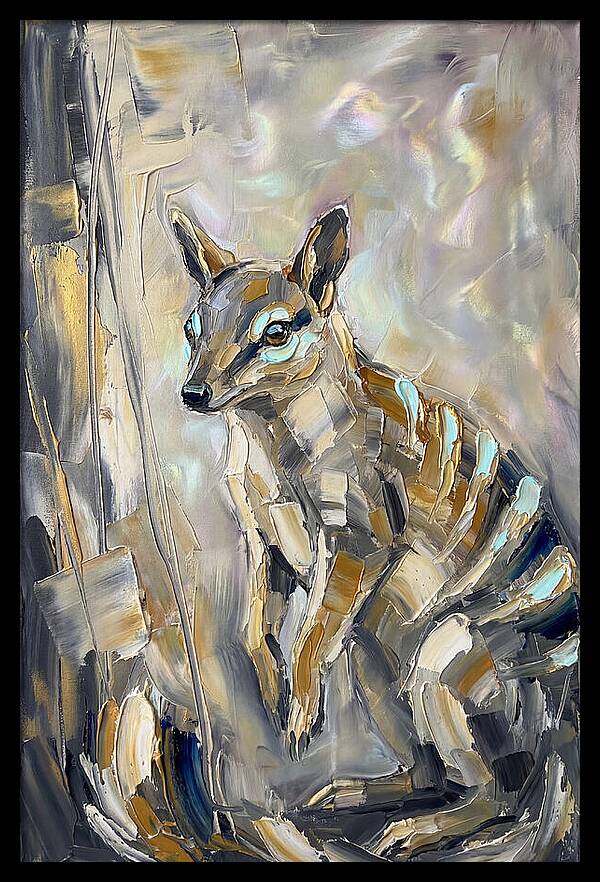 Numbat In Abstract Hues