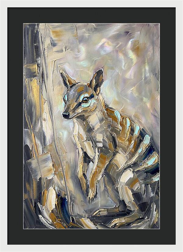 Numbat In Abstract Hues