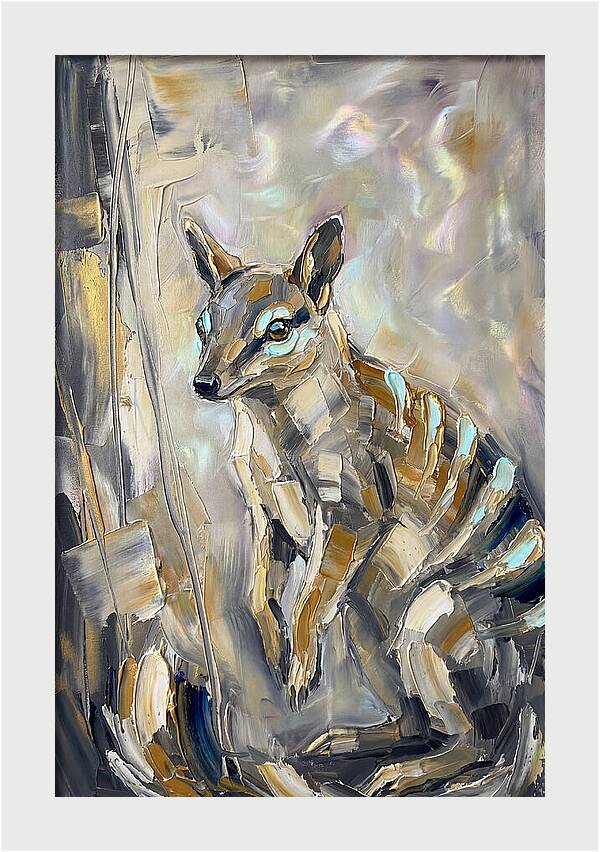 Numbat In Abstract Hues