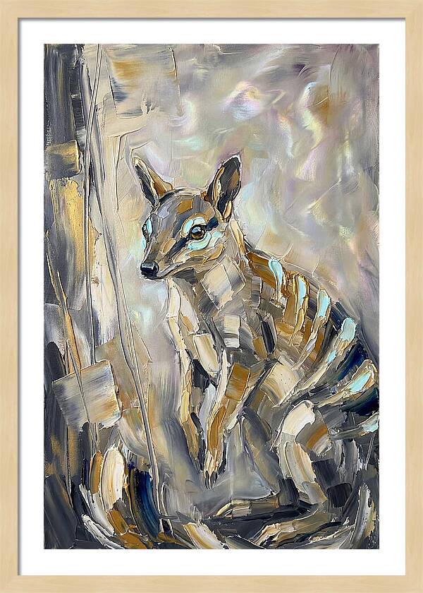 Numbat In Abstract Hues