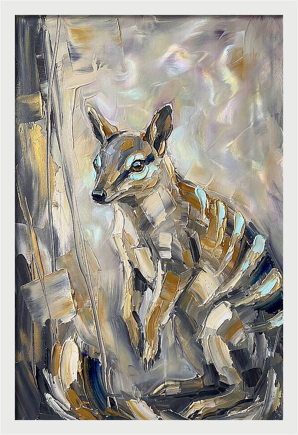 Numbat In Abstract Hues