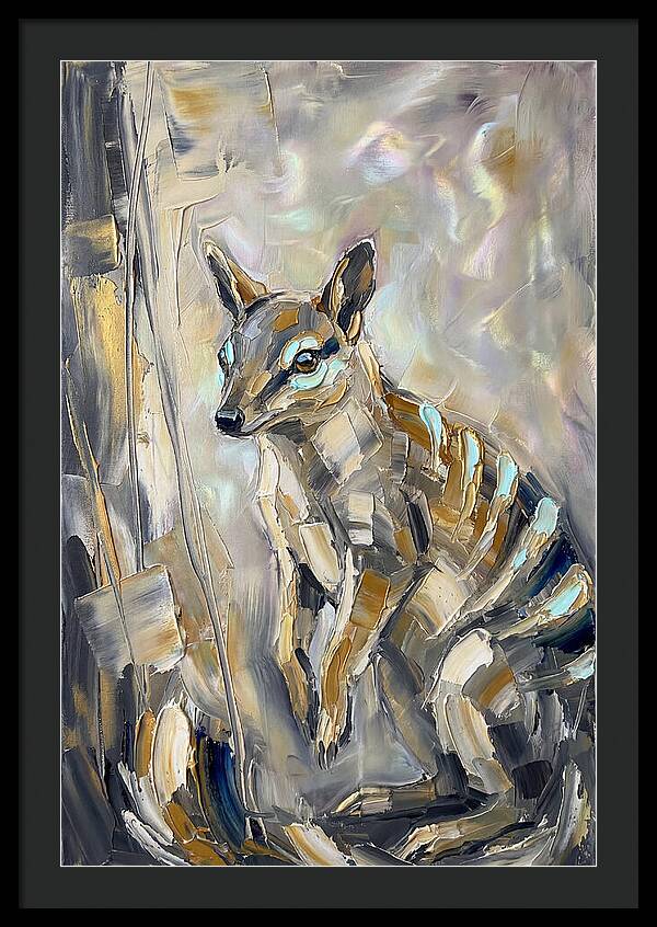 Numbat In Abstract Hues