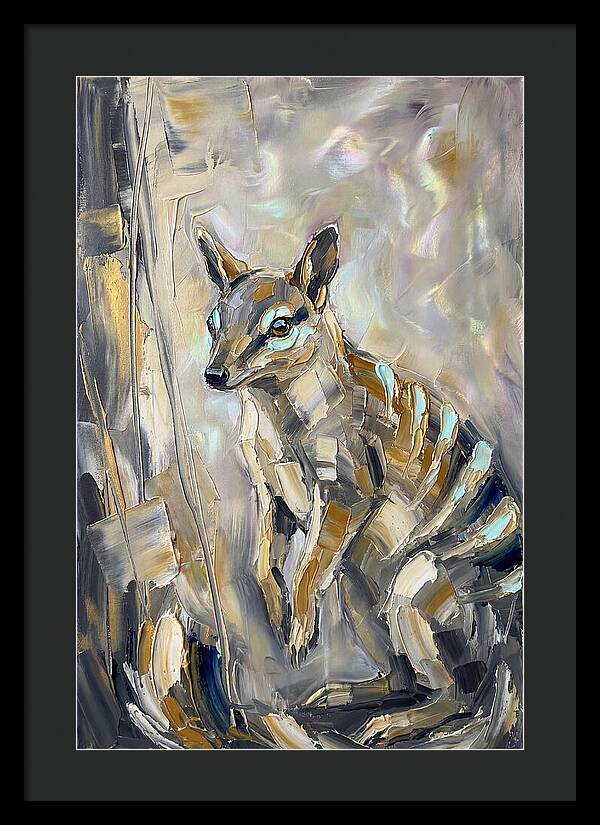 Numbat In Abstract Hues