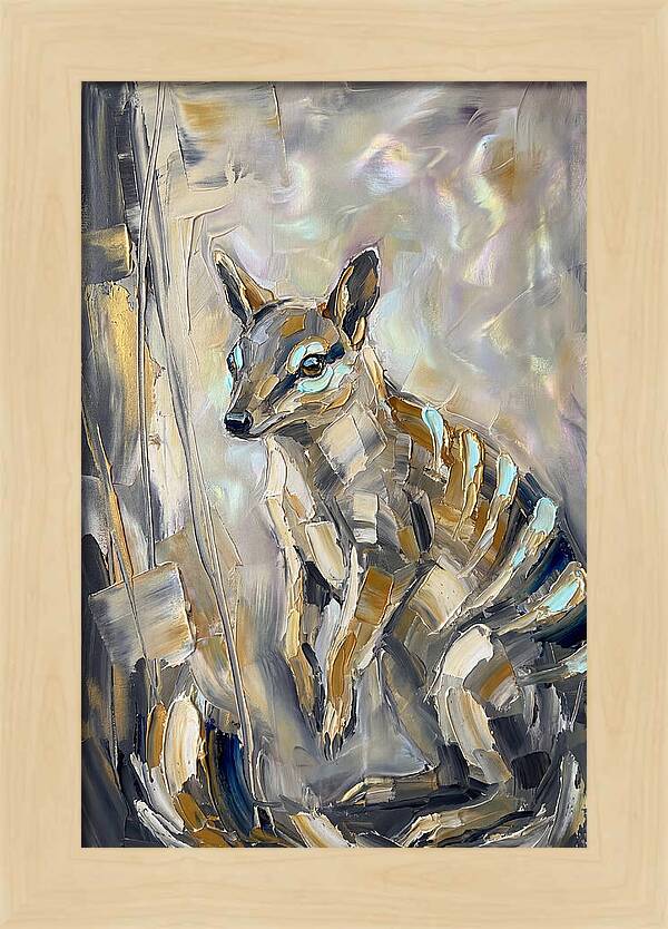 Numbat In Abstract Hues