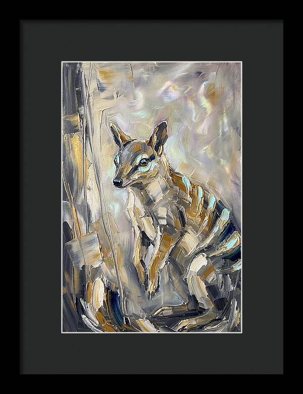 Numbat In Abstract Hues