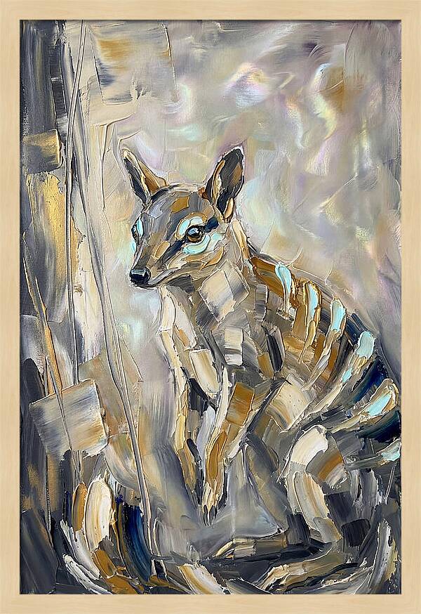 Numbat In Abstract Hues