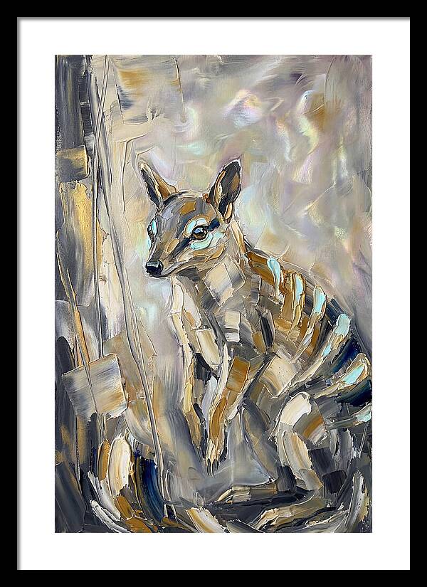 Numbat In Abstract Hues