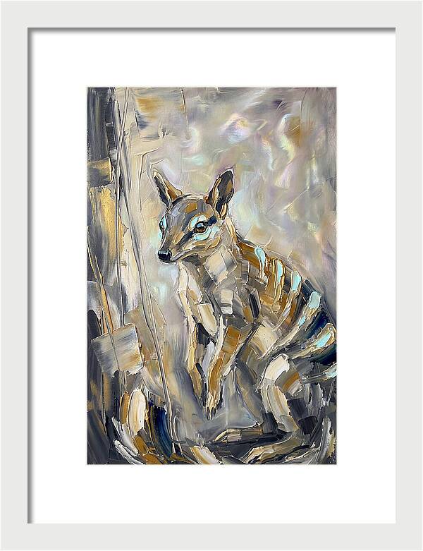 Numbat In Abstract Hues