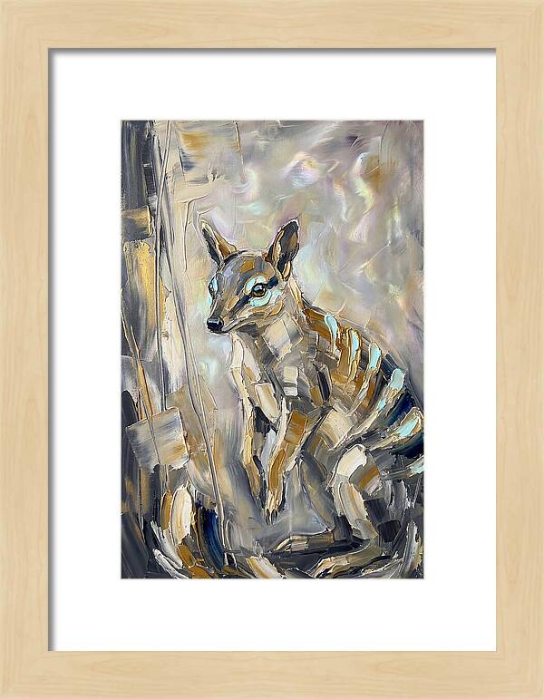 Numbat In Abstract Hues