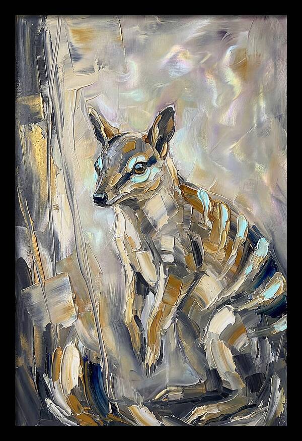 Numbat In Abstract Hues