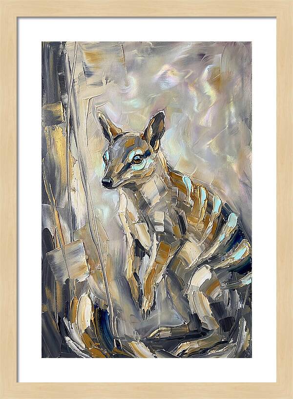 Numbat In Abstract Hues