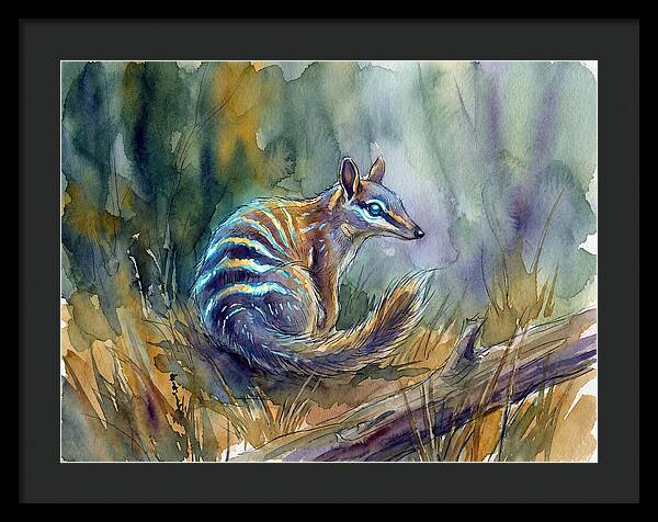 Numbat In Natures Embrace