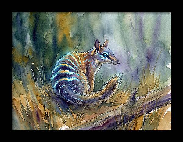 Numbat In Natures Embrace