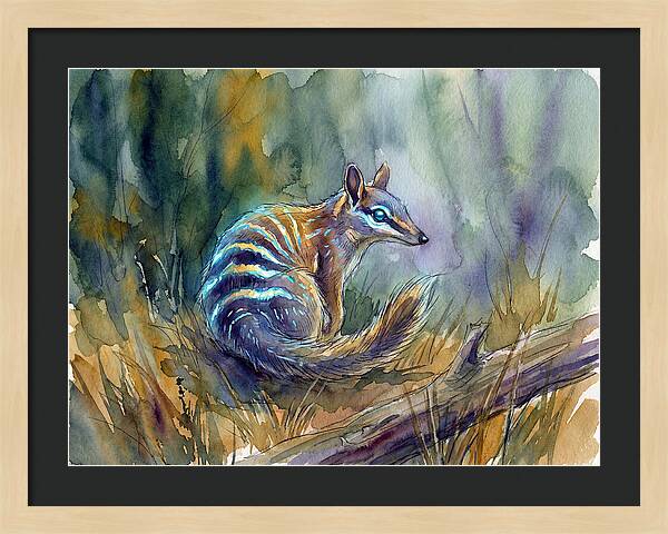 Numbat In Natures Embrace