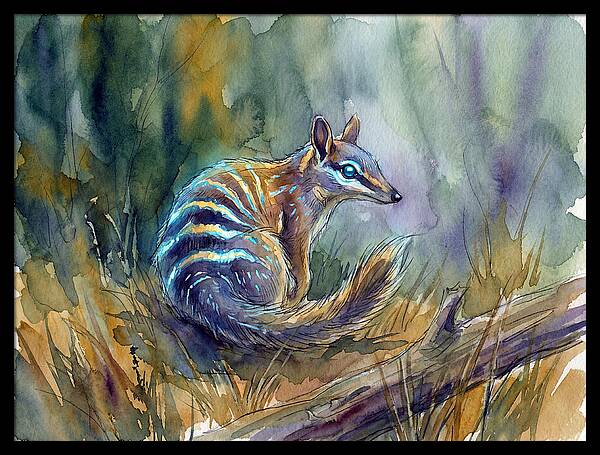 Numbat In Natures Embrace