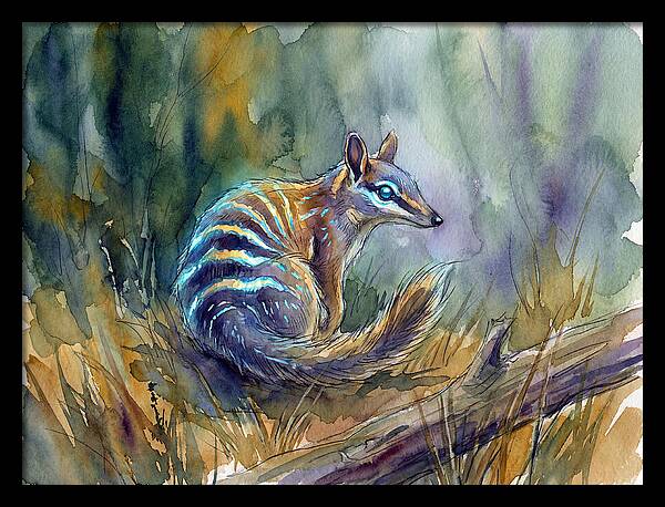 Numbat In Natures Embrace