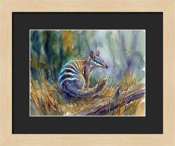 Numbat In Natures Embrace