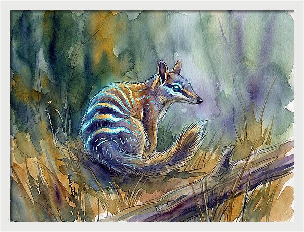 Numbat In Natures Embrace