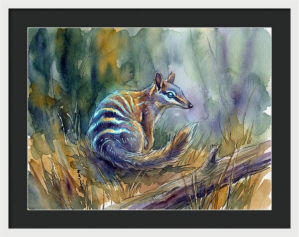 Numbat In Natures Embrace