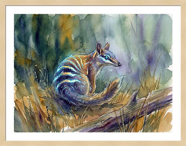Numbat In Natures Embrace